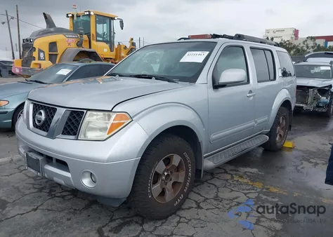 2007 Nissan Pathfinder Se из США, поврежденный, VIN 5N1AR18U77C618766